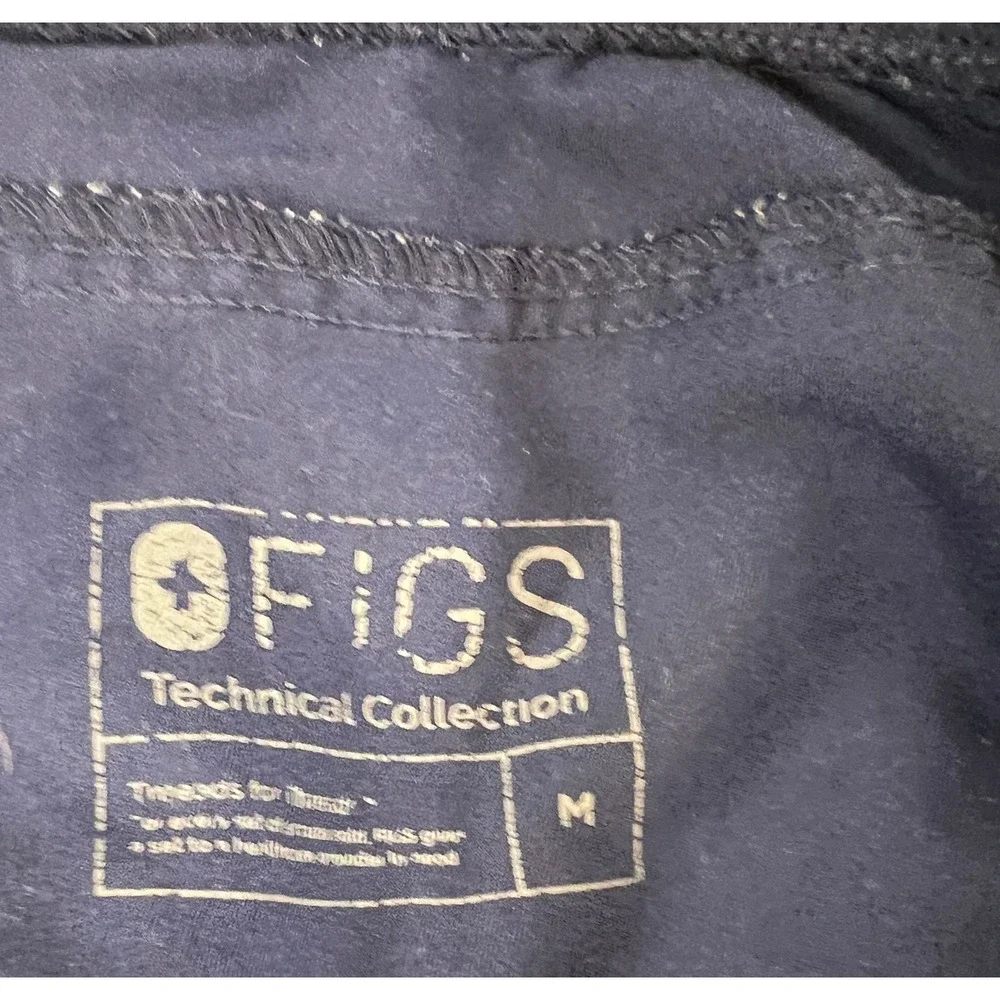 FIGS Navy Blue Technical Collection Scrub Pants‎ Size M